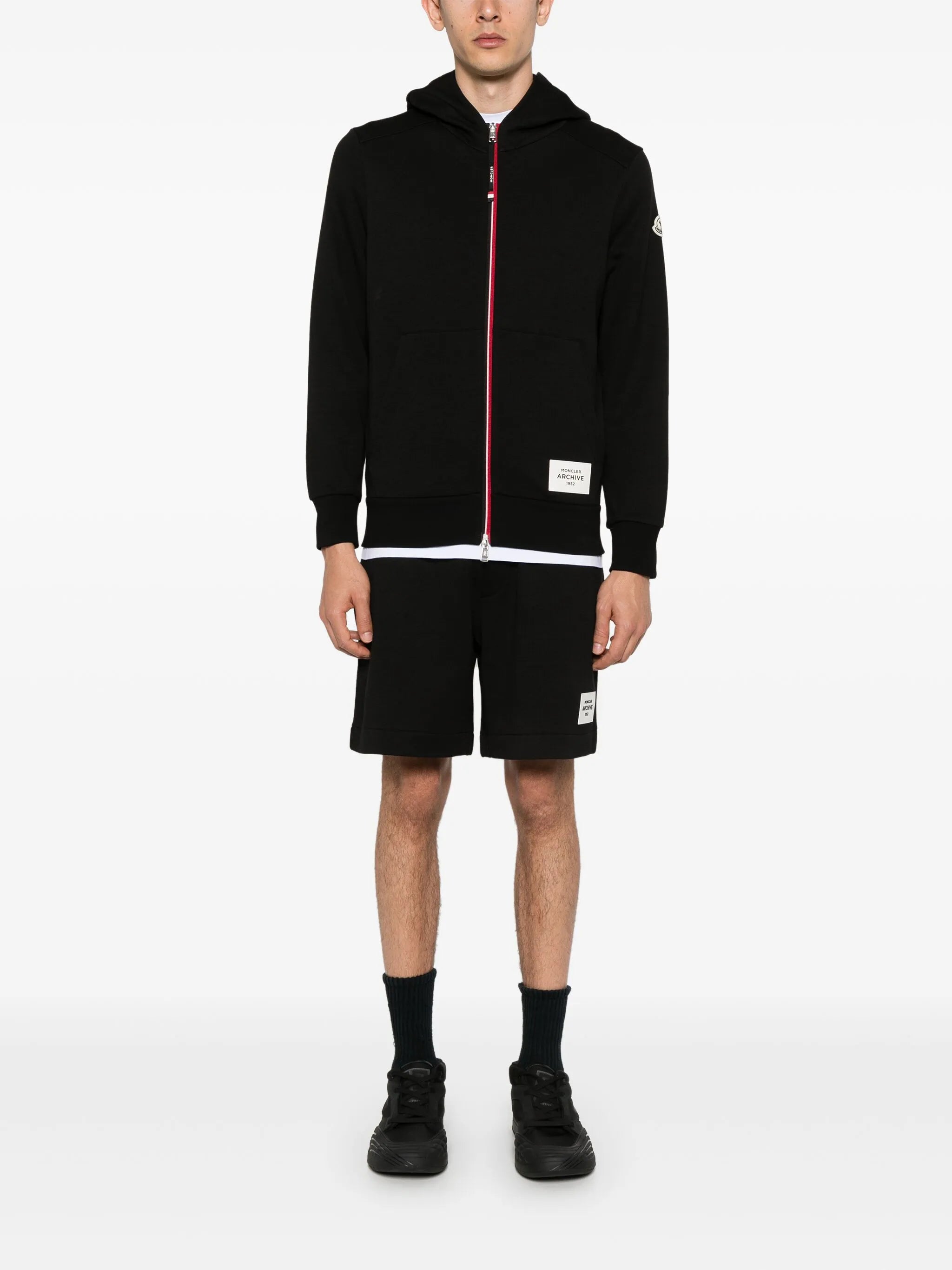 Moncler hoodie zippé